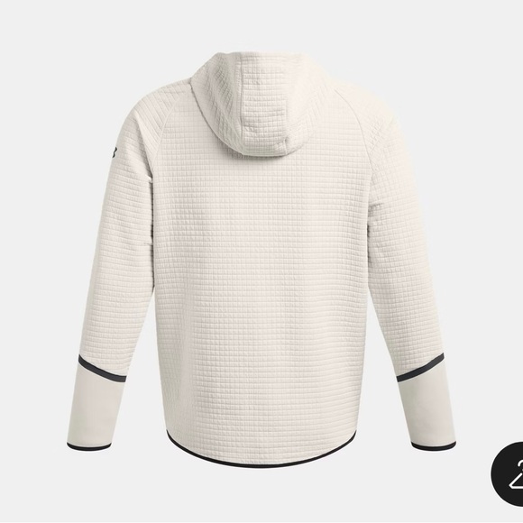 Men's UA Unstoppable Fleece Grid Full-Zip size M - Picture 2 of 4